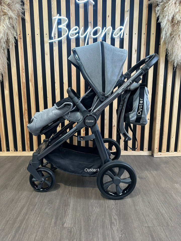PRE LOVED Babystyle Oyster3 Pram + Pushchair - Moon