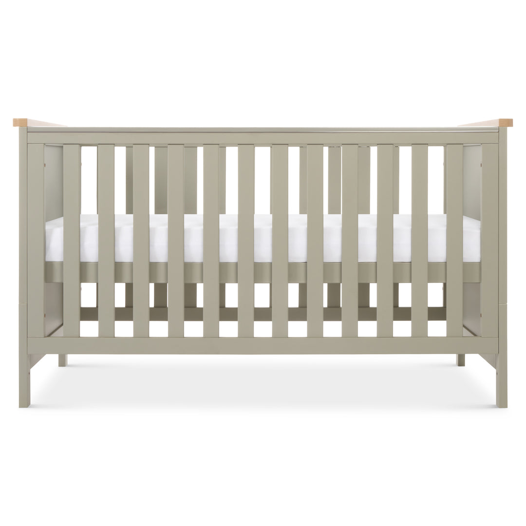 Tutti Bambini Misha Cot Bed - Sage & Golden Oak