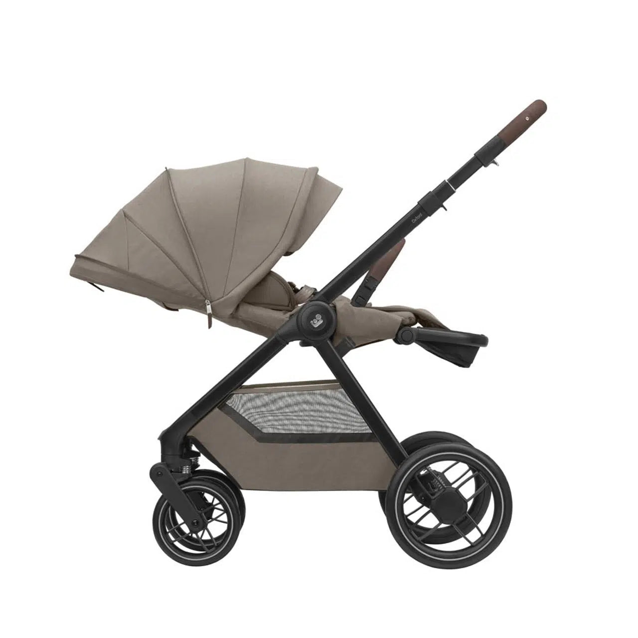Maxi-Cosi Oxford Travel System Bundle Inc Pebble S Car Seat & Isofix Base - Truffle