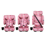 Cosatto On The Go i-Size Travel Car Seat - Itchy Feet Rosy
