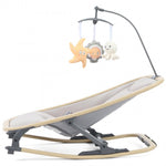 Oyster Rocker Chair - Stone