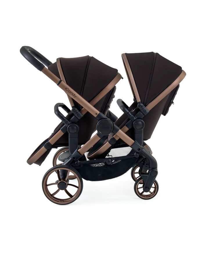 iCandy Peach 7 Double Pushchair - Pecan