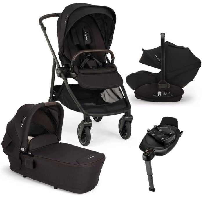 Nuna Swiv + Arra Next Travel System Bundle - Caviar