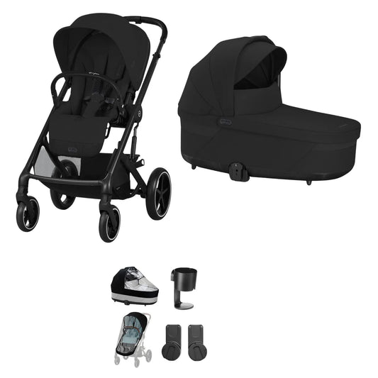Cybex Balios S Lux Essential Bundle - Moon Black