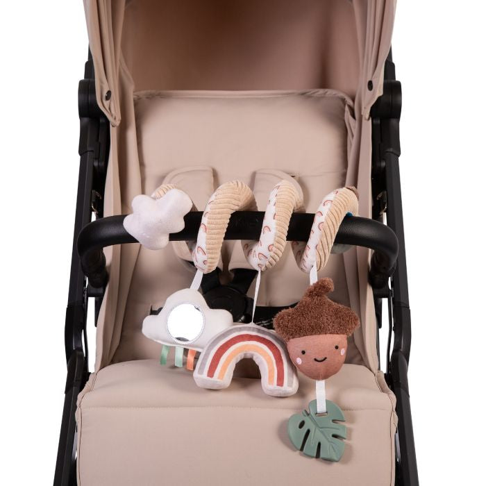 Redkite Push Me Cruise Complete Essentials Baby Bundle Inc Spin Base - Chestnut