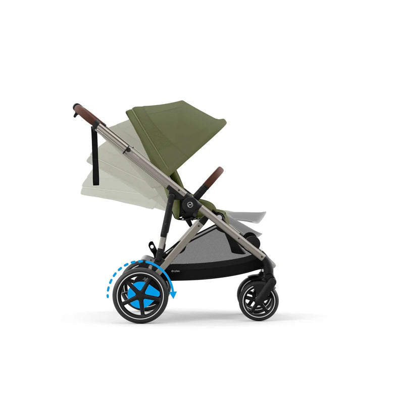 Cybex eGazelle S Pushchair - Moss Green/Taupe