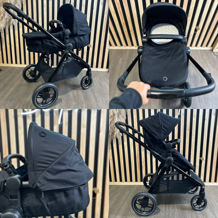 PRE LOVED Maxi-Cosi Zelia Luxe Pram & Pushchair - Twillic Black