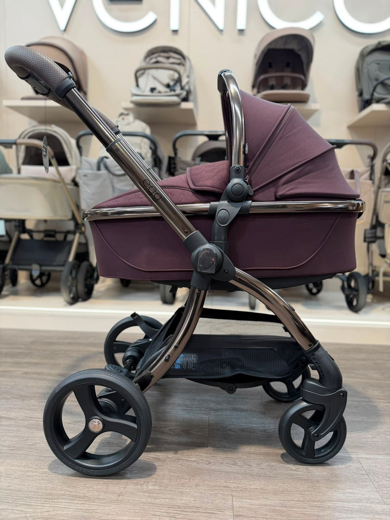 OPEN BOX egg3 3in1 Travel System Bundle Inc Isofix Base - Mulberry