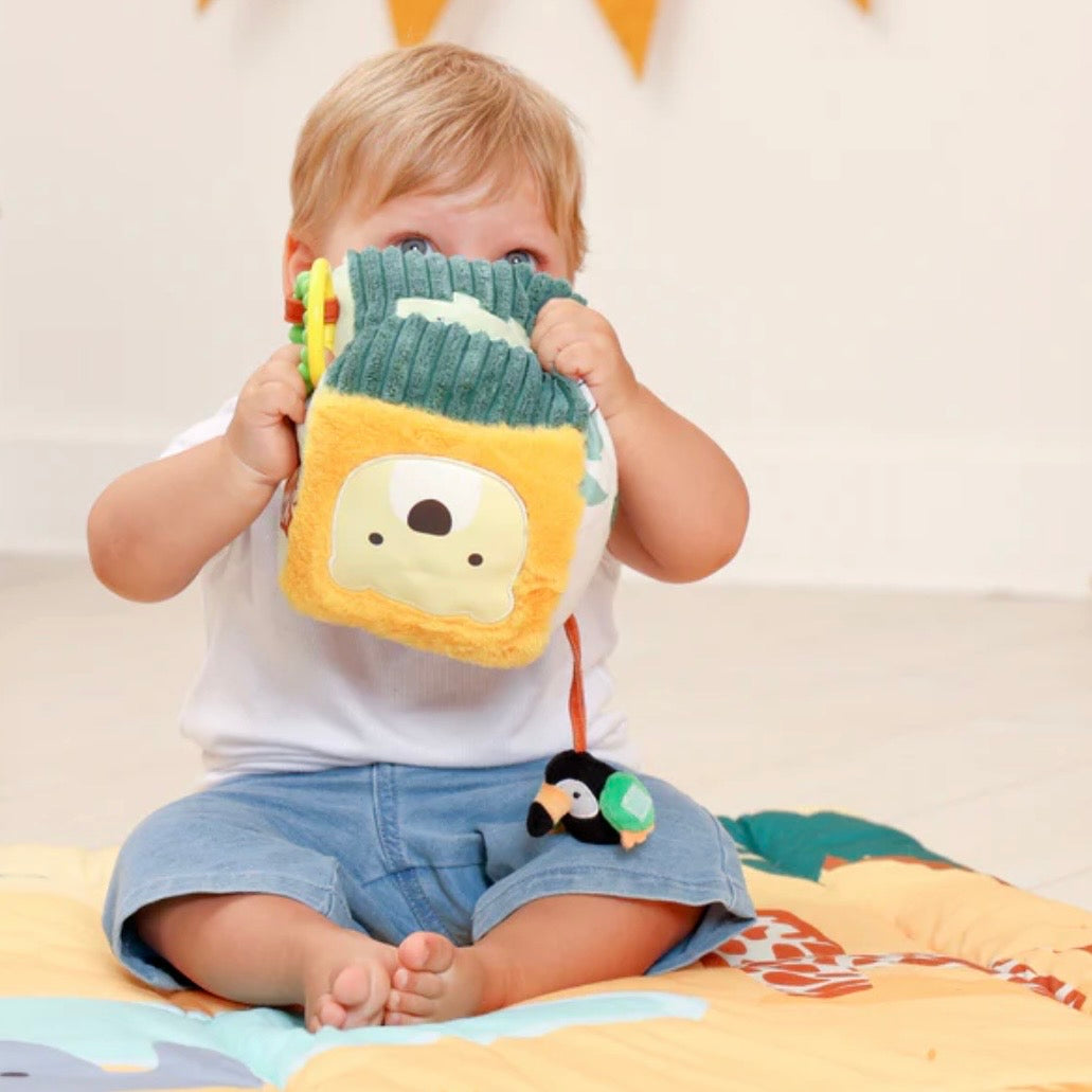 Little Big Friends Soft Activity Cube - Jungle