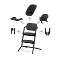 Cybex Lemo 4in1 Highchair Bundle - Stunning Black