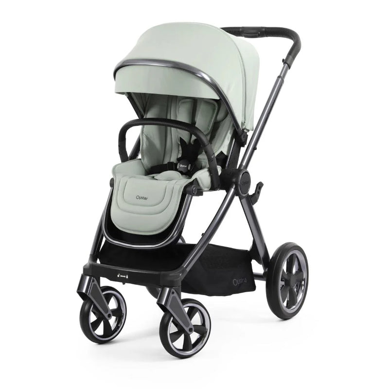 Oyster4 Travel System Bundle Inc Maxi-Cosi Pebble 360 Pro2 Car Seat - Pistachio