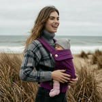 Bizzi Growin Velvet Baby Carrier - Berry Kiss