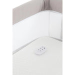 Oyster Drop Side Wiggle Crib Co-Sleeper - Stone