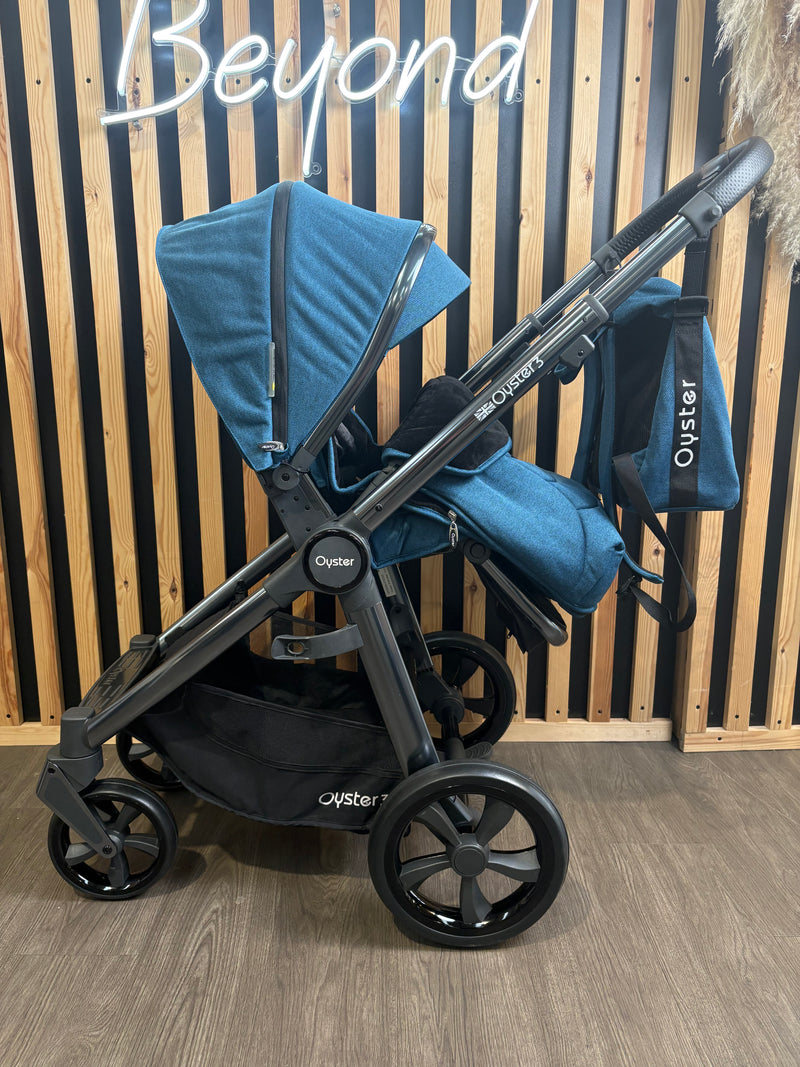 PRE LOVED Babystyle Oyster3 Travel System - Kingfisher