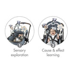 Tiny Love Sunny Flexible Stroller Bar Toy - Black & White