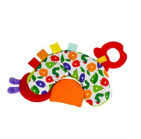 The Very Hungry Caterpillar Crinkle Toy With Orange