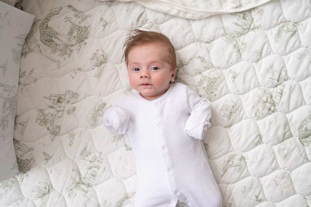 Gilded Bird Safari Toile Quilted Playmat