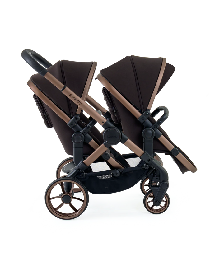 iCandy Peach 7 Double Pushchair - Pecan