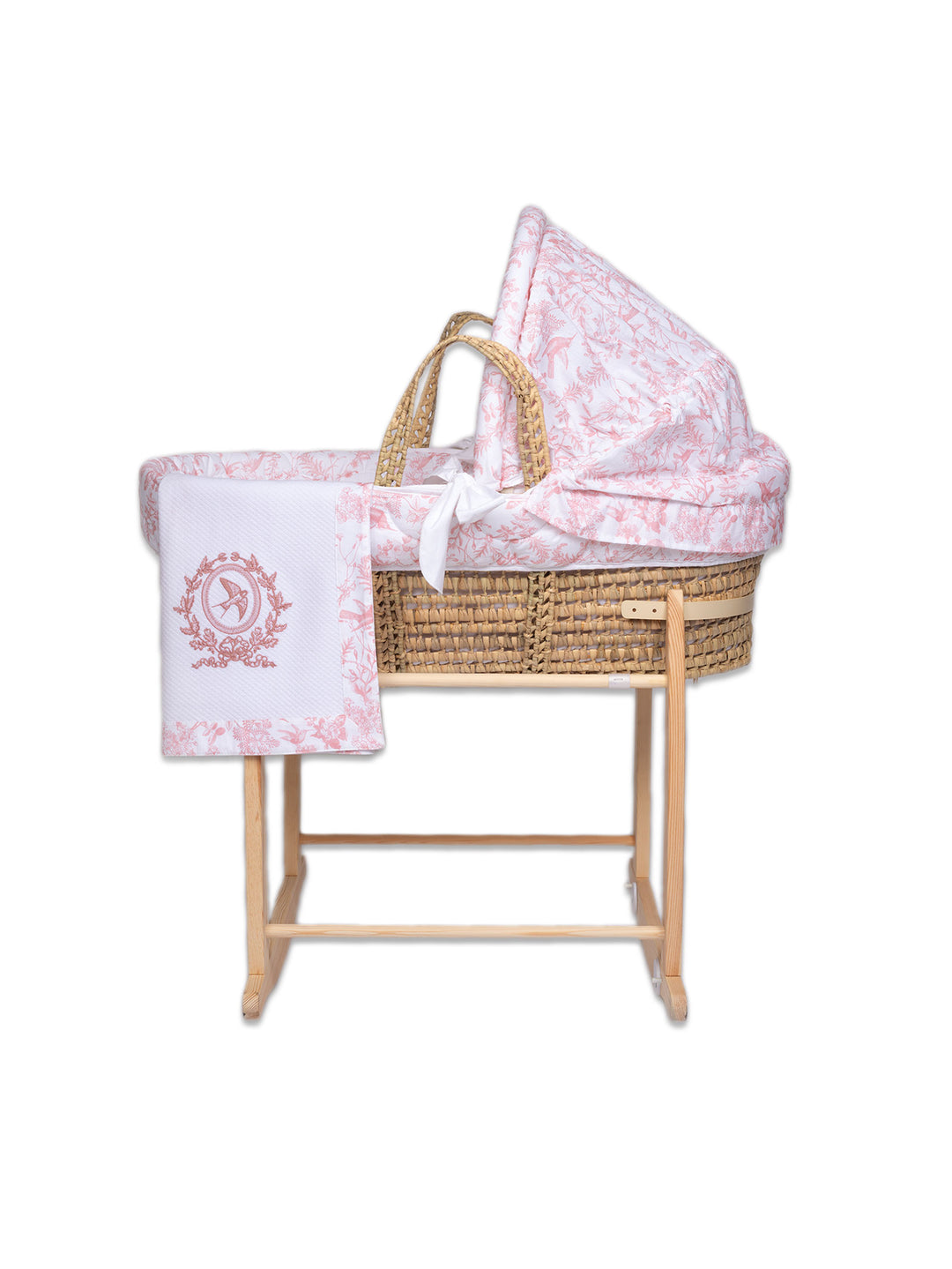 Funnababy Hummingbird Moses Basket Bundle