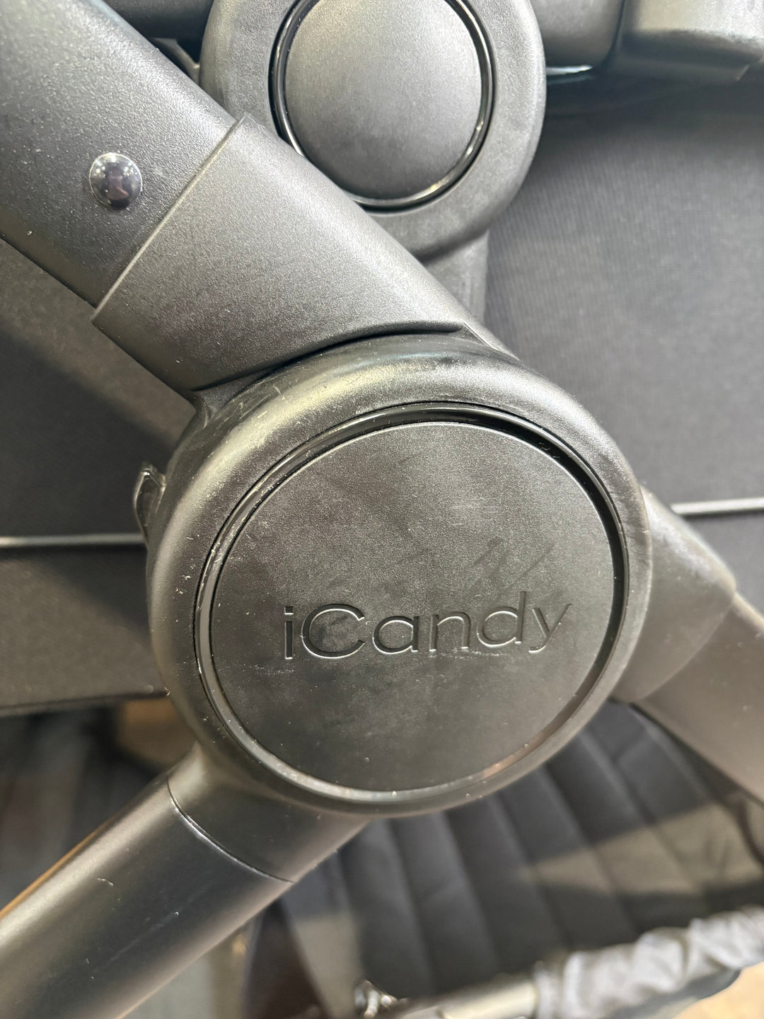 EX DISPLAY iCandy Peach 7 Travel System - Jet Black