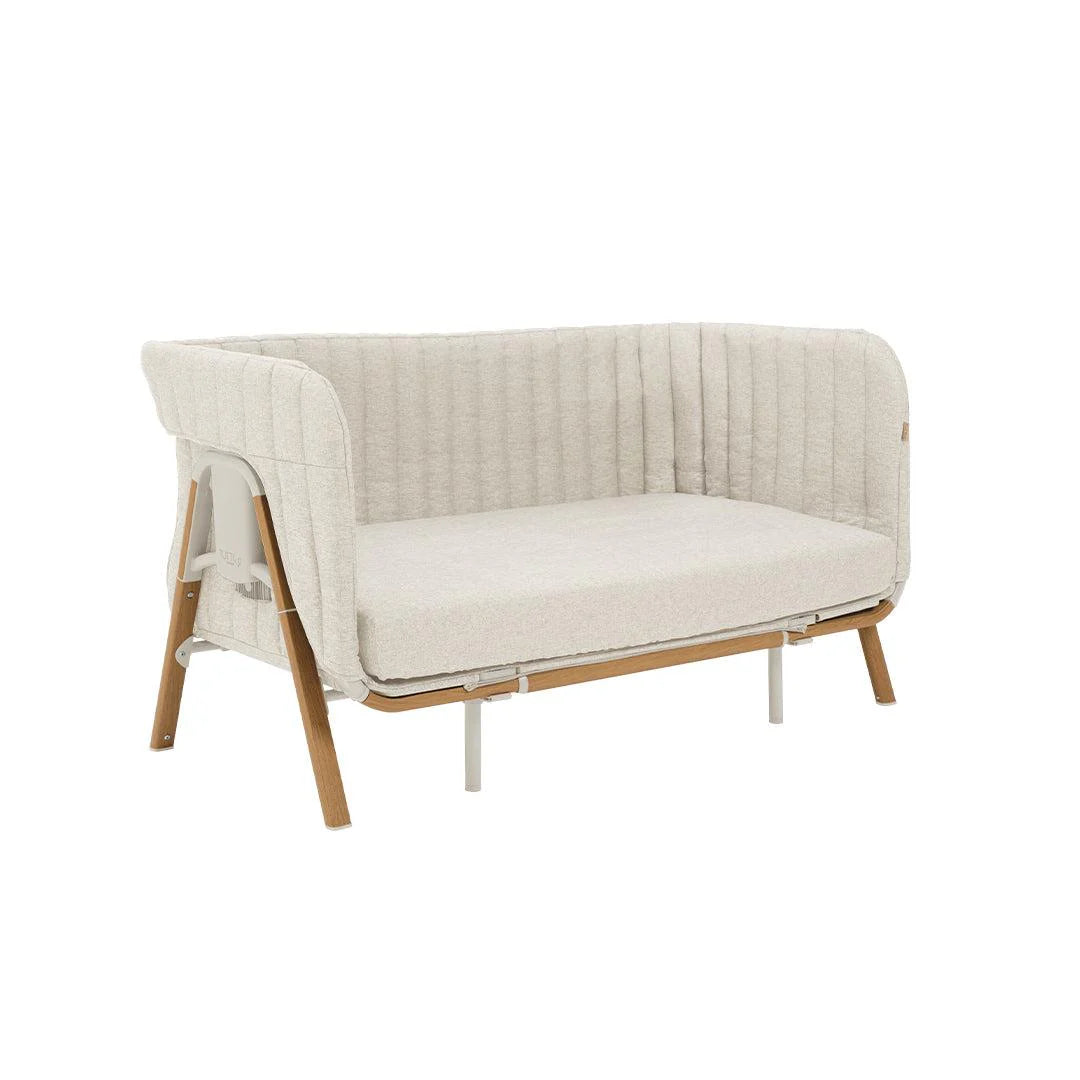 Tutti Bambini CoZee XL Junior Bed + Sofa Expansion Pack - Scandinavian Walnut/Ecru