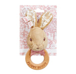 Peter Rabbit Signature Collection - Flopsy Wooden Ring Rattle