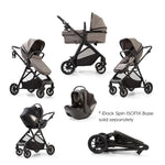 Redkite Push Me Savanna i Travel System Inc Neo Car Seat - Grey