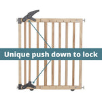 Clippasafe Extendable Dual Fix Wooden Safety Gate