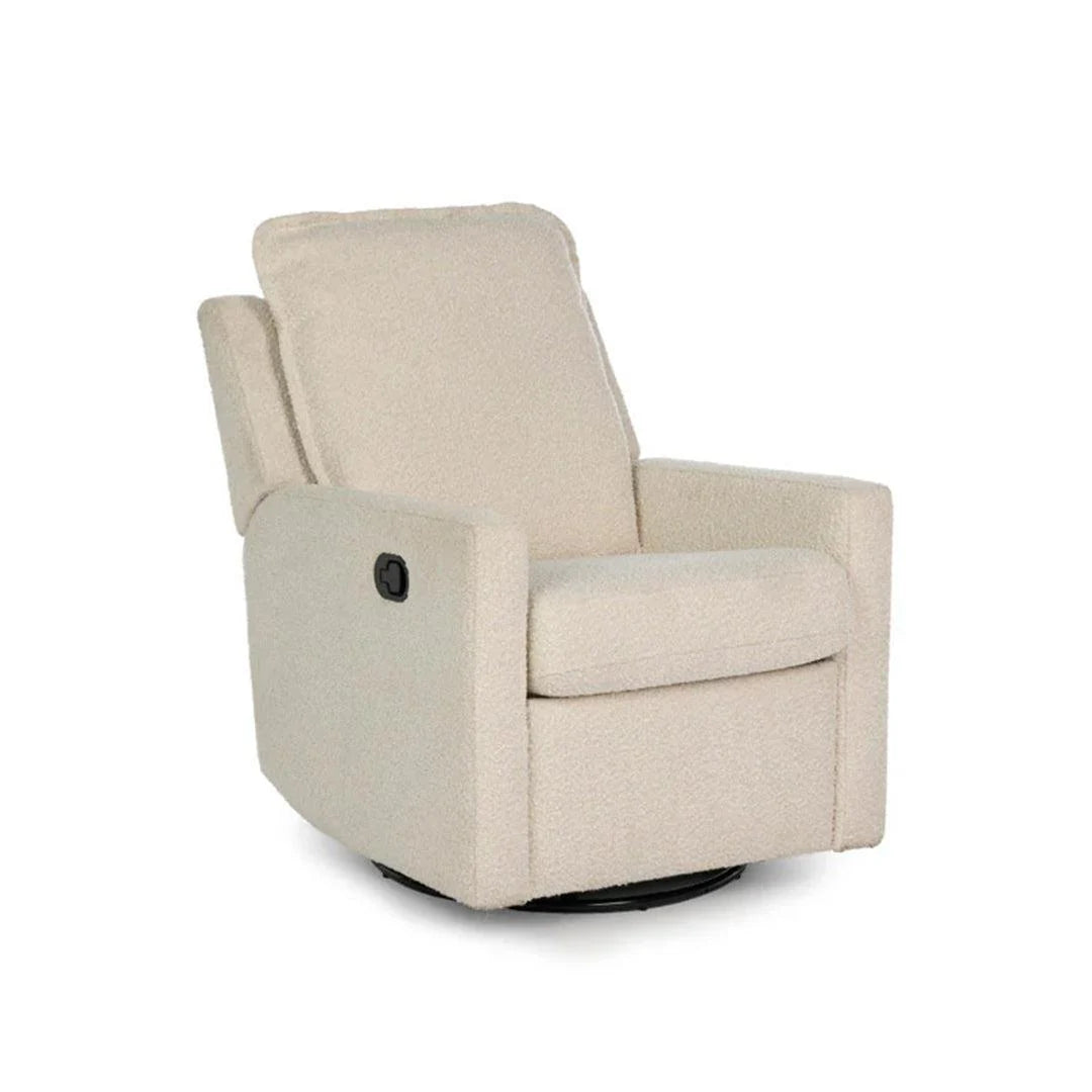 Obaby Denver Swivel Glider Recliner Chair - Bouclé