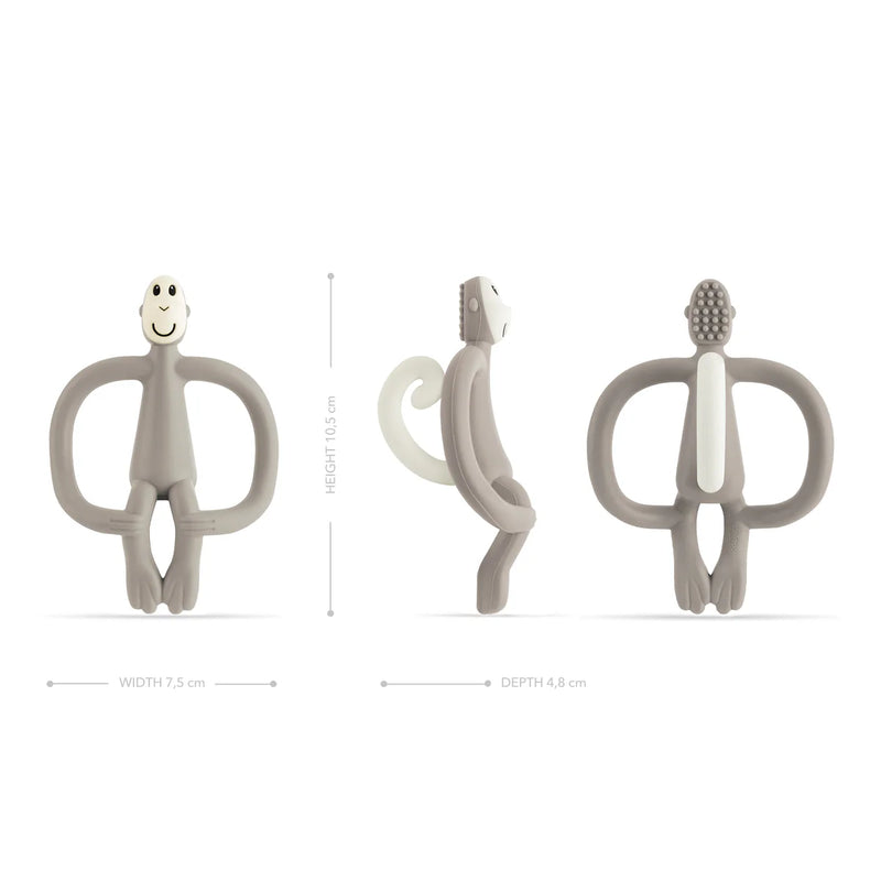 Matchstick Monkey Original Teething Toy  - Grey