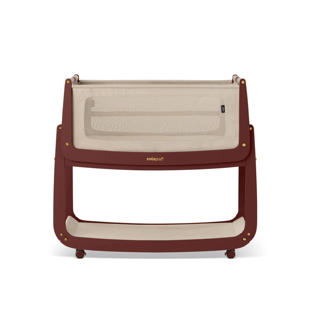 SnuzPod5 Bedside Crib - Rouge