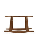 The Little Green Sheep Moses Basket Rocking Stand - Walnut
