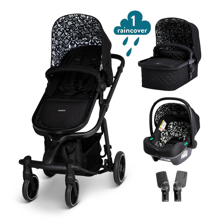 Cosatto Giggle Trail 3 in 1 i-Size Bundle - Silhouette