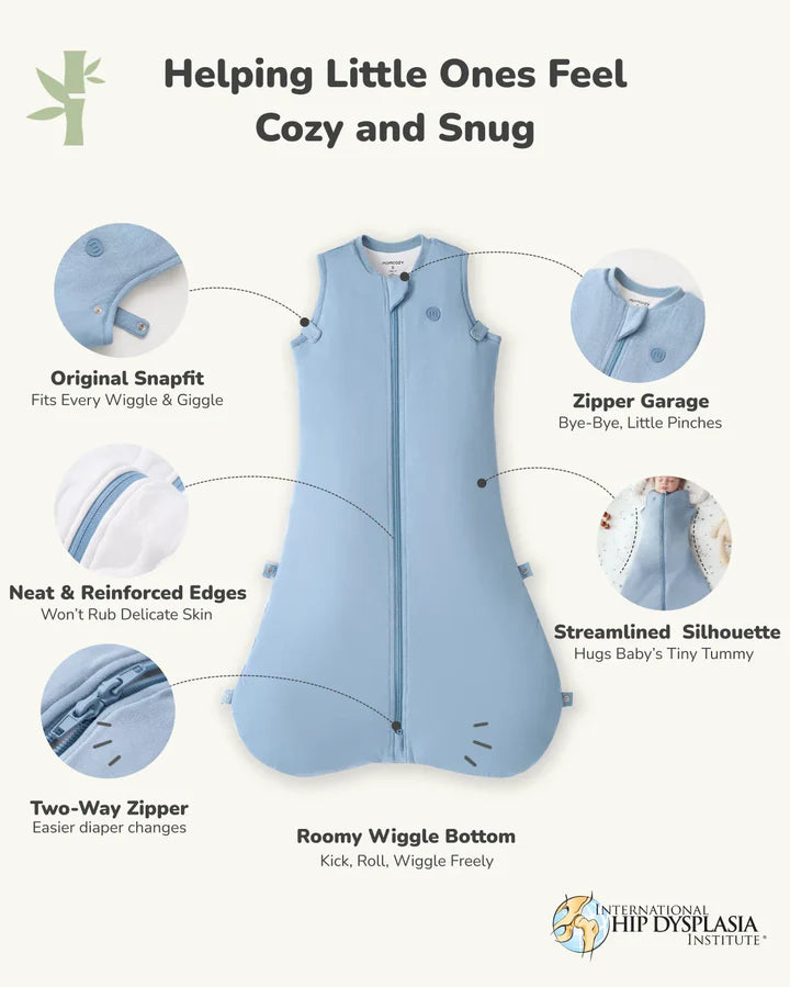 Momcozy Baby Sleeping Bag 1.5 TOG - Blue