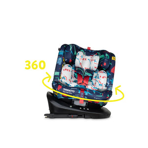 Cosatto Get Set Grow i-Size 360 Car Seat - D is for Dino