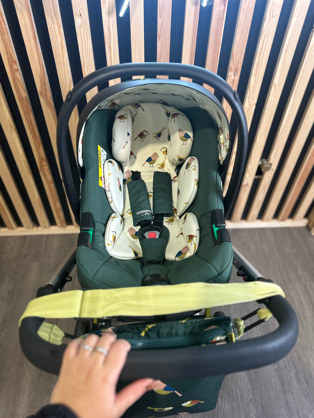 PRE LOVED Cosatto Giggle 3-in-1 Travel System - Birdland