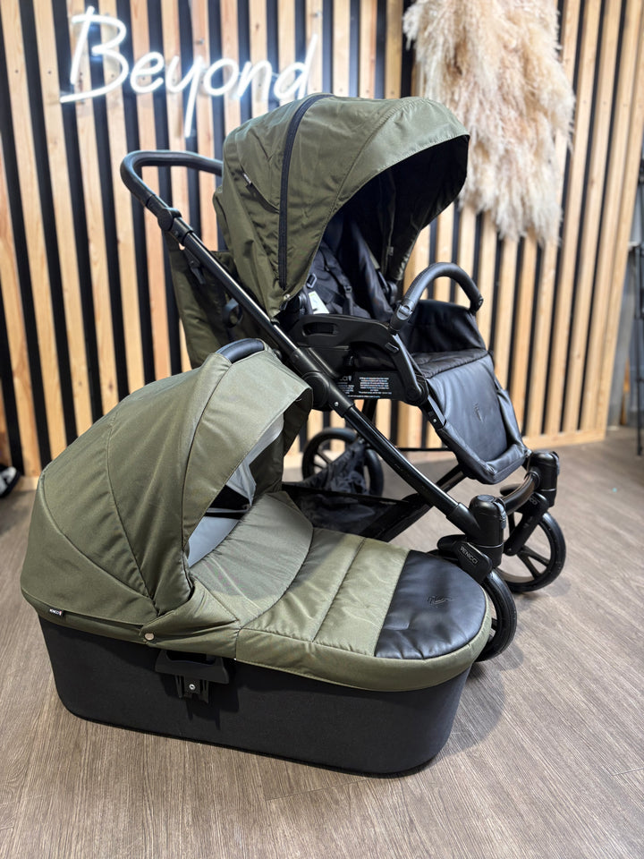 EX DISPLAY Venicci Genesis Pram + Pushchair - Olive