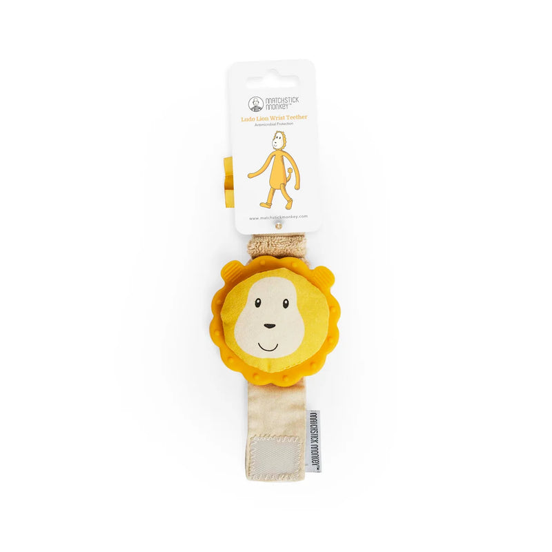 Matchstick Monkey Ludo Lion Wrist Teether