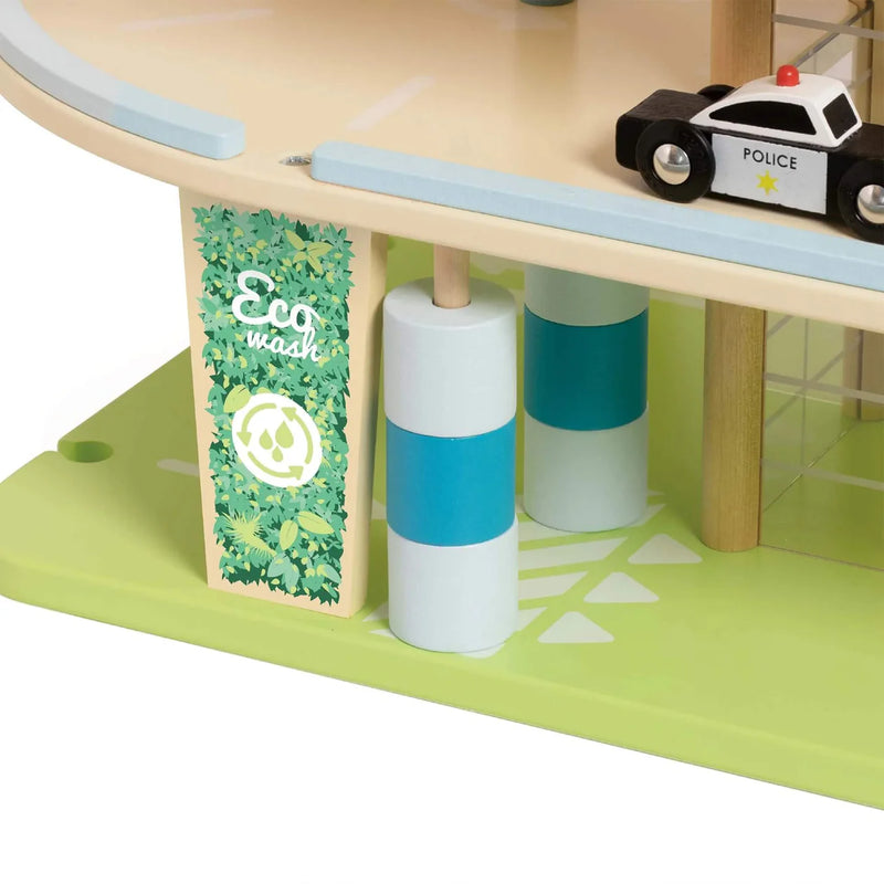 Classic World Green Garage