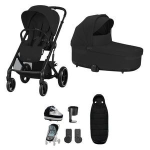 Cybex Balios S Lux Essential Bundle - Moon Black