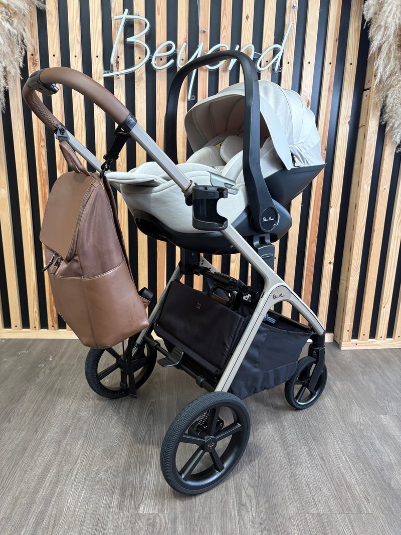 PRE LOVED Silver Cross Cove Travel System - Champagne