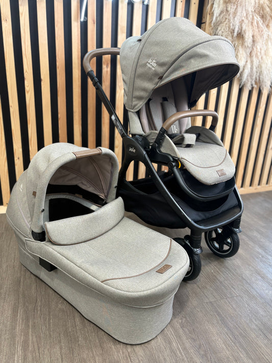 PRE LOVED Joie Finiti Pram + Pushchair - Maple