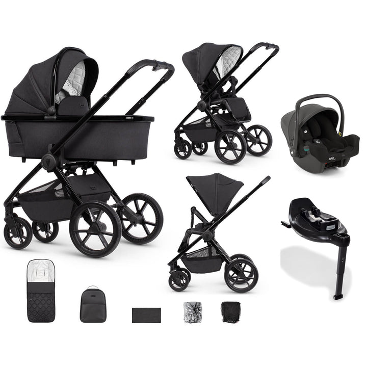 Venicci Tinum Edge ISnug2 + 360 Encore Base Travel System - Raven