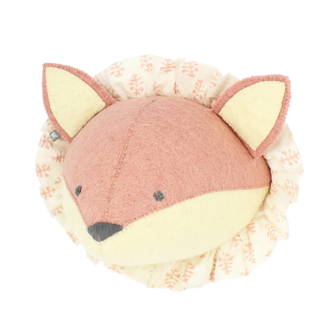 Fiona Walker Baby Fox with Vintage Ruff Head Mini - Pink
