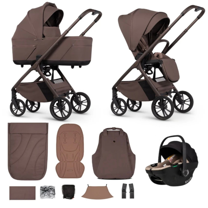 Venicci Tila 13 Piece Luxury Tiago Travel System Bundle - Noche