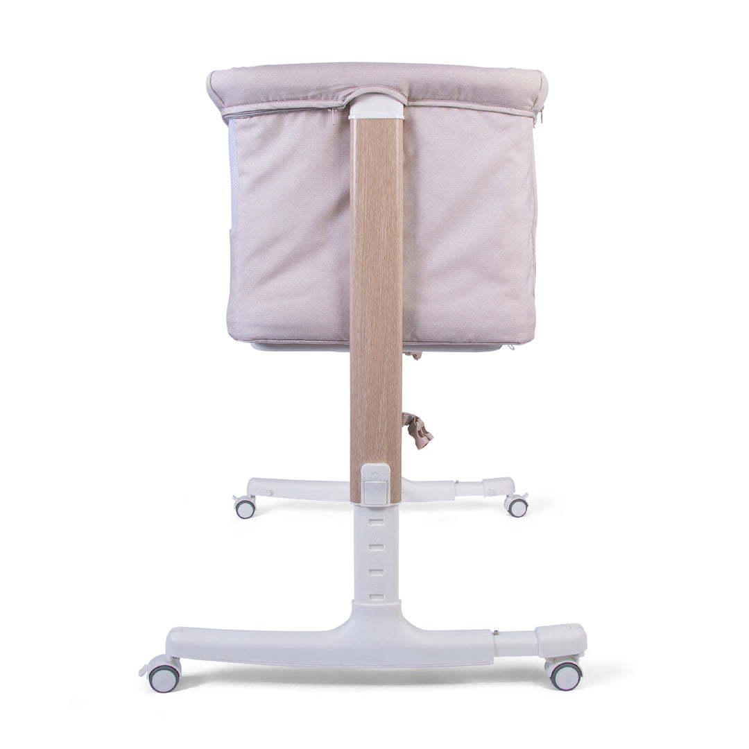 Redkite Rockabye Bedside Crib - Oatmeal