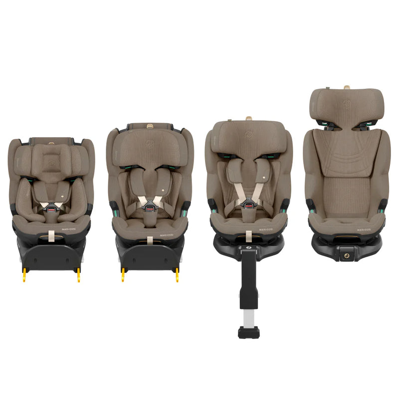Maxi-Cosi Emerald 360 Pro Car Seat Birth - 12 years old - Authentic Truffle