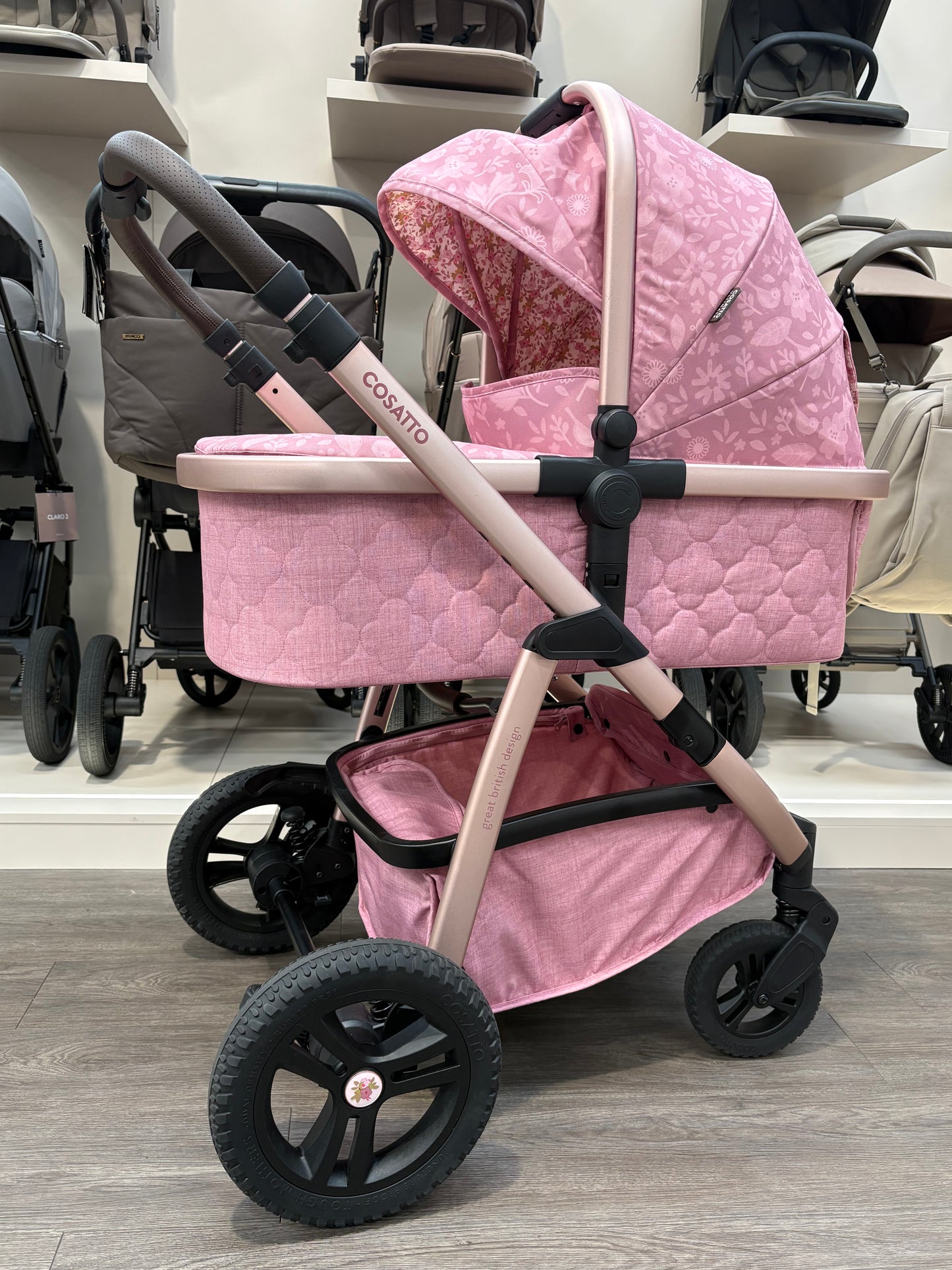 EX DISPLAY Cosatto Wow 3 Pram + Pushchair - Camille