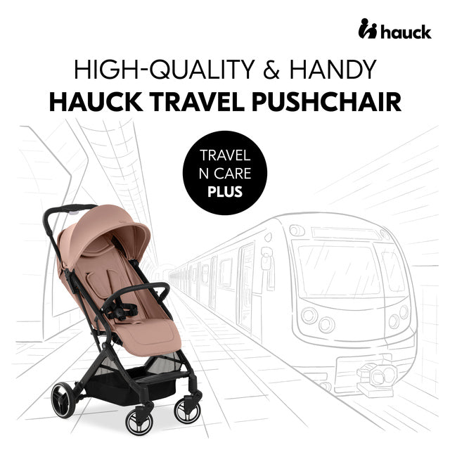 Hauck Travel N Care Plus Stroller - Hazelnut