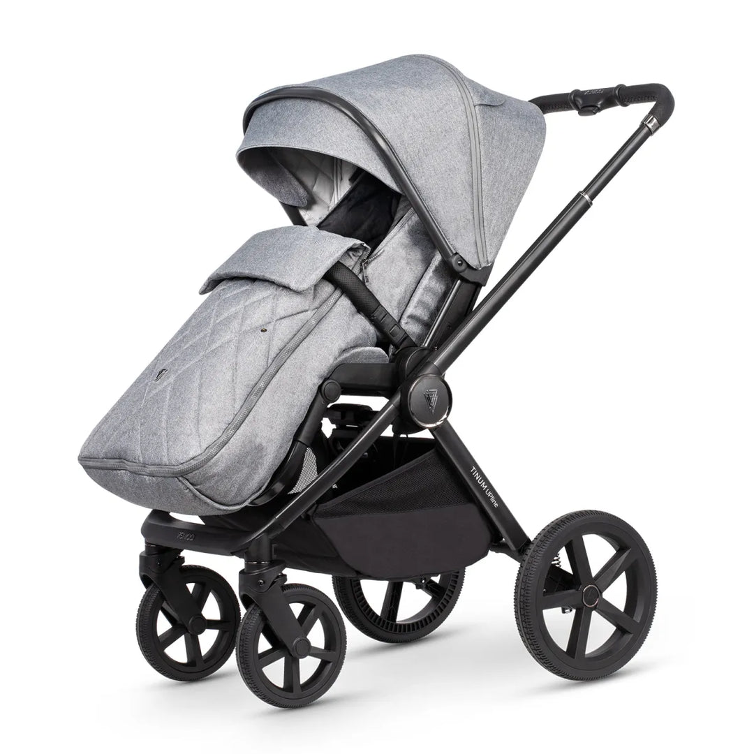 Venicci Tinum Upline 3in1 Travel System Inc Cosmo Car Seat - Classic Grey